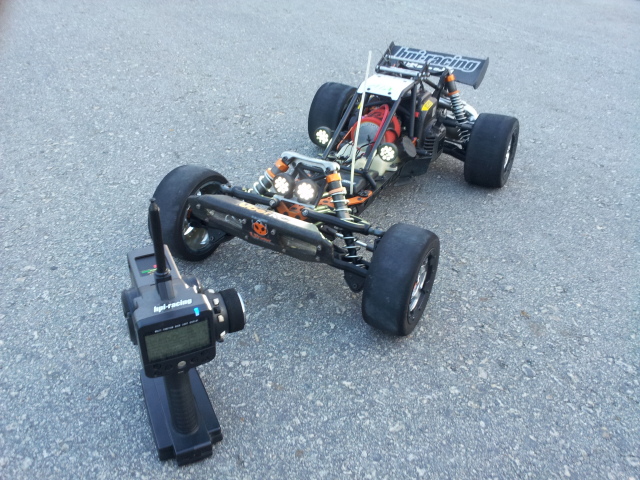 WTS 28.5cc HPI Baja 5b Upgraded Parts Team daddyHOBBY Radio